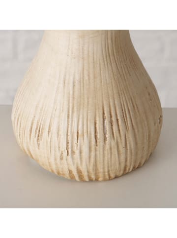 Boltze Figurka dekoracyjna "Zamo" w kolorze pomarańczowo-kremowym - wys. 20 cm