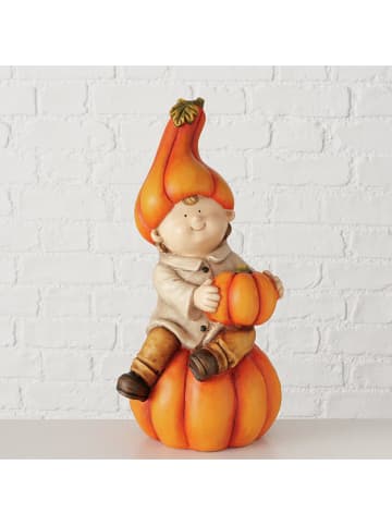 Boltze Dekofigur "Malino" in Orange - (H)48 cm