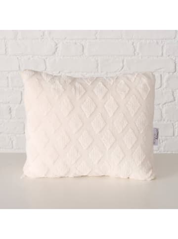Boltze Wohndecke "Twoinone" in Creme - (L)160 x (B)125 cm