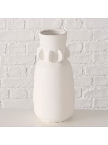 Boltze Vase in Weiß - (H)30 cm  