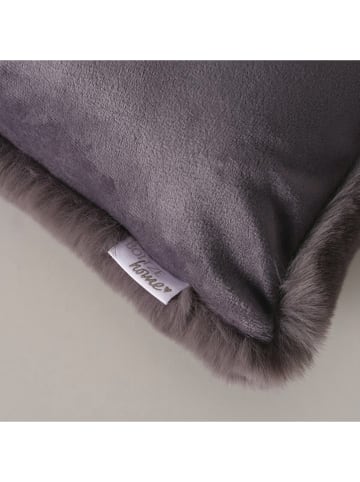 Boltze Kissen "Liz" in Grau - (L)45 x (B)45 cm