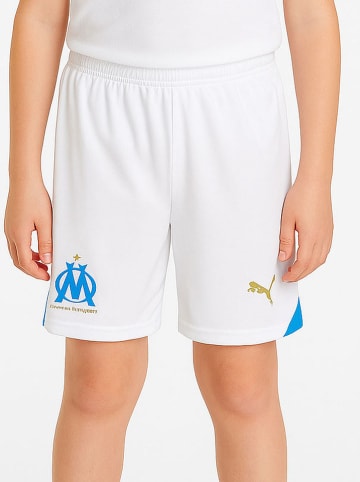 Puma Shorts "OM Shorts" in Weiß/ Blau