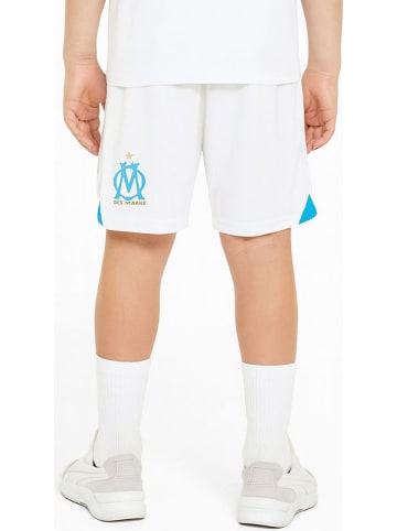 Puma Szorty "OM Shorts" w kolorze biało-niebieskim