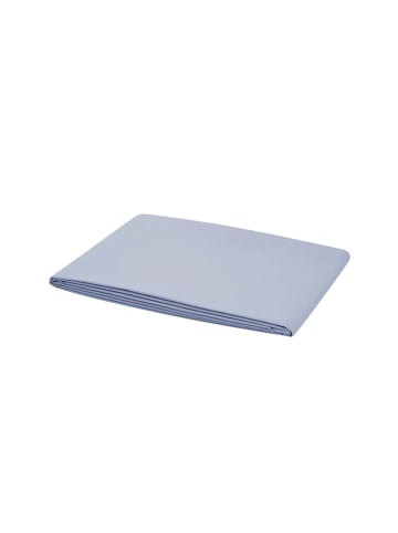 BELLA MAISON Satin-Spannbettlaken "Basic Elastic" in Hellblau