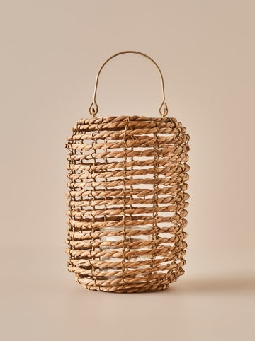 BELLA MAISON Kerzenhalter "Cina" in Hellbraun - (H)38 cm