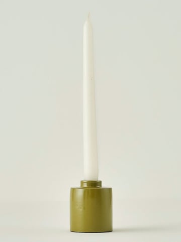 BELLA MAISON Kerzenhalter "Adella" in Beige - (H)7,5 cm