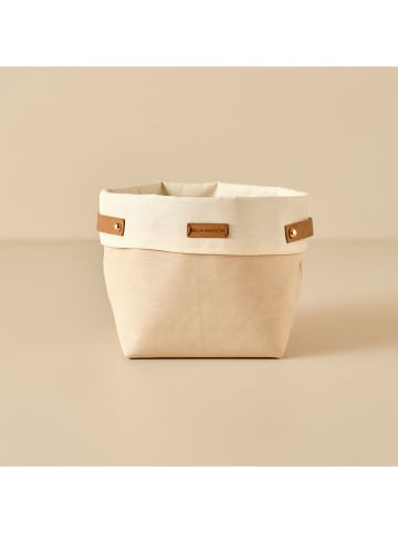 BELLA MAISON Opbergmand "Leya" beige - (B)16 x (H)13 cm
