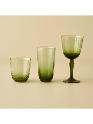 BELLA MAISON Glas "Colore" in Grün - 345 ml