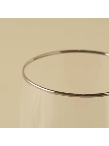 BELLA MAISON Glas in Transparent/ Gold - 270 ml