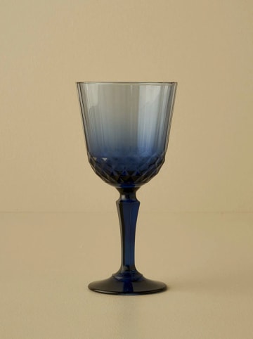 BELLA MAISON Wijnglas "Colore" blauw - 310 ml