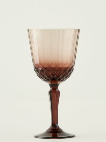 BELLA MAISON Weinglas "Colore" in Braun - 310 ml