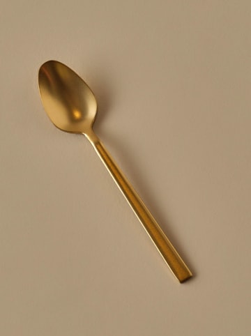BELLA MAISON 6-delige set: koffielepels goudkleurig