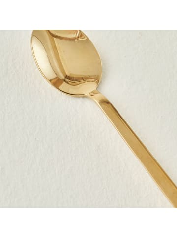 BELLA MAISON 6-delige set: koffielepels goudkleurig