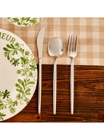 BELLA MAISON 18-delige bestekset zilverkleurig