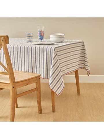 BELLA MAISON Tischdecke in Blau/ Weiß