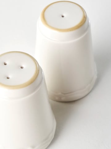 BELLA MAISON 26-delig tafelservies crème/groen