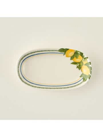 BELLA MAISON Serveerplateau "Lemoncello" wit/geel/groen