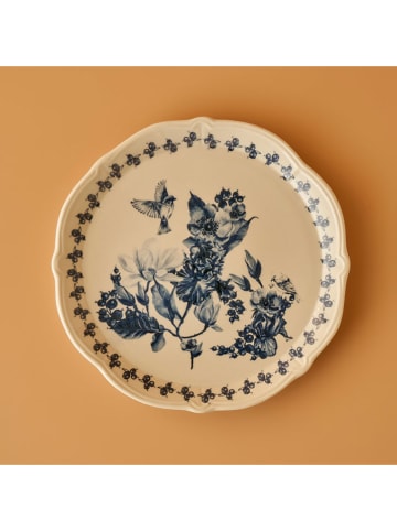 BELLA MAISON Półmisek w kolorze kremowo-granatowym - Ø 32 cm