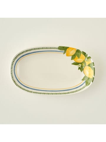 BELLA MAISON Servierplatte "Lemoncello" in Weiß/ Gelb/ Grün