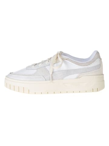 Puma Leder-Sneakers "Cali Dream Thrifted" in Weiß/ Creme