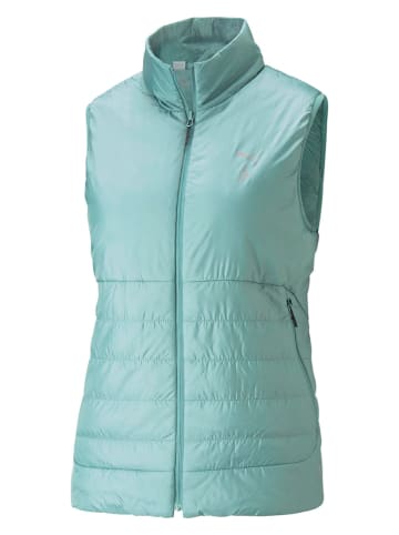 Puma Omkeerbare doorgestikte bodywarmer turquoise