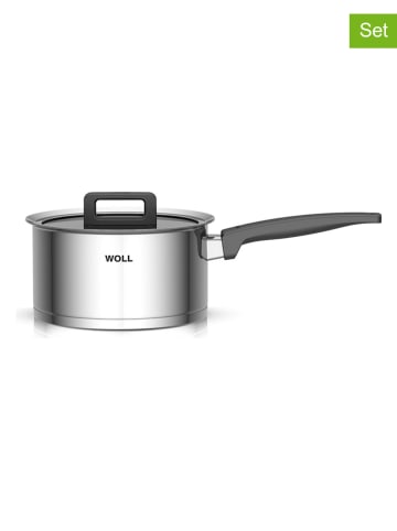 Woll 2-delige set: roestvrijstalen steelpan "Concept" - Ø 20 cm