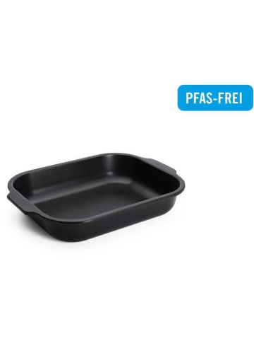 Woll Ovenschaal zwart - (B)30,5 x (H)5 x (D)24 cm
