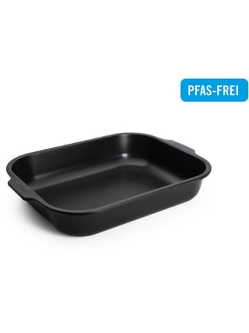 Woll Ovenschaal zwart - (B)38 x (H)8 x (D)30 cm