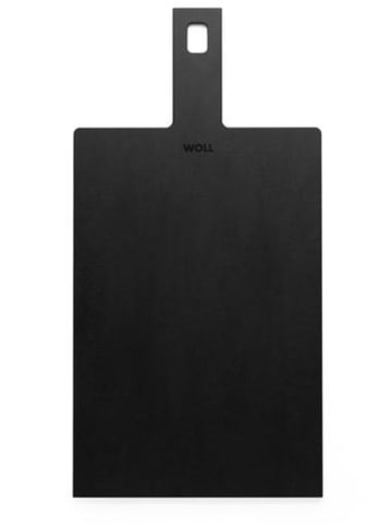 Woll Schneidebrett in Schwarz - (L)49 x (B)25 cm