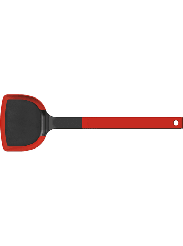Woll Wokspatel "Cook It" rood/zwart - (L)32,5 cm