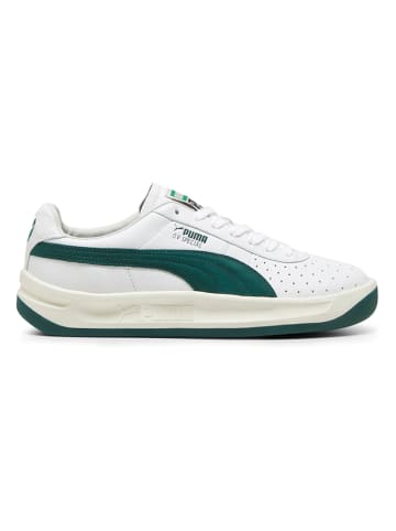 Puma Leder-Snekaers "Special Base" in Weiß/ Grün