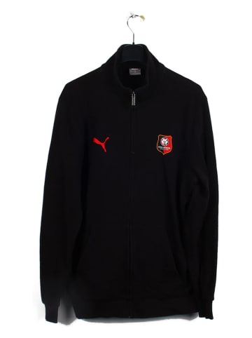 Puma Bluza "Stade Rennes Blank" w kolorze czarnym