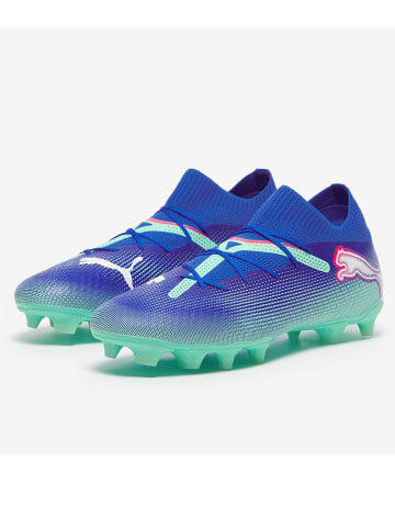 Puma Korki "Futute 7 Pro" w kolorze niebiesko-turkusowym