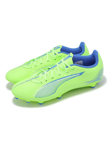 Puma Nocken-Fußballschuhe "Ultra 5 Play" in Grün/ Blau