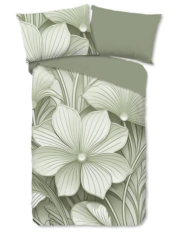 Good Morning Beddengoedset  "Artdeco" groen