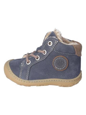 PEPINO Leder-Winterboots "Georgie" in Dunkelblau