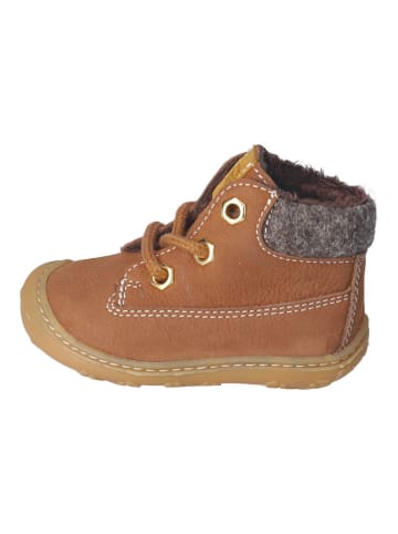 PEPINO Leren loopleerschoenen "Tary" lichtbruin