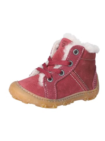 PEPINO Leder-Lauflernschuhe "Elia" in Pink