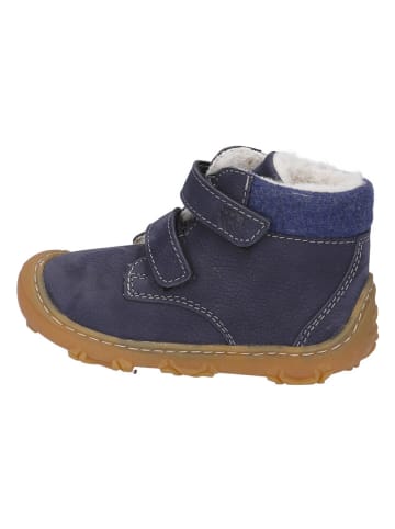 PEPINO Leder-Winterboots "Nico" in Dunkelblau