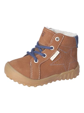 PEPINO Leder-Winterboots "Denny" in Hellbraun