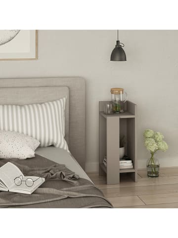 Evila Nachttisch "Elos Right" in Hellbraun - (B)25 x (H)60 x (T)27 cm