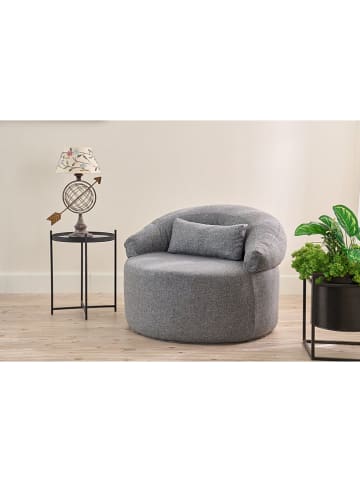 Evila Bank blauw - (B)100 cm - (H)70 cm - (D)80 cm