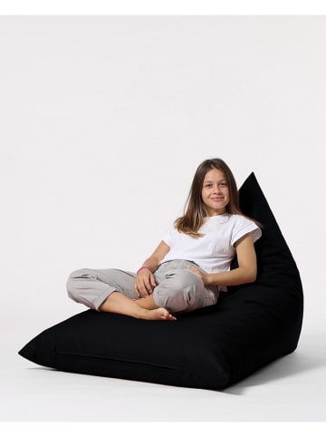 Evila Sitzsack in Schwarz - (B)145 cm