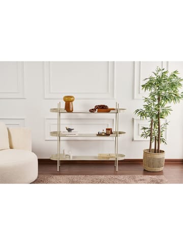 Evila Staande kast taupe - (B)120 x (H)105 x (D)34 cm