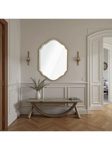 Evila Spiegel goudkleurig - (L)30 cm - (H)40 cm