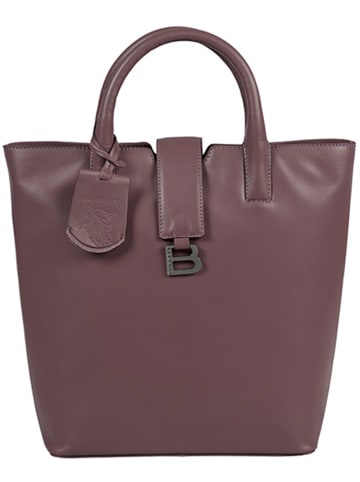 Burkely Leren handtas "Modest Meghan" paars - (B)26,5 x (H)31 x (D)13 cm