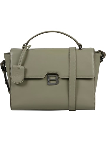 Burkely Leren handtas "Modest Meghan" lichtgroen - (B)26 x (H)18 x (D)7 cm