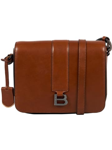 Burkely Leren schoudertas "Modest Meghan" cognac - (B)22 x (H)17 x (D)7 cm