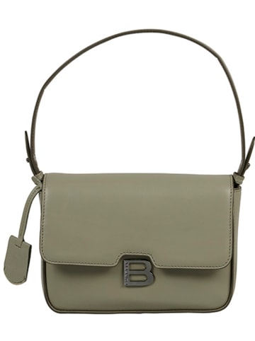 Burkely Leren schoudertas "Modest Meghan" groen - (B)21,5 x (H)13,5 x (D)6,5 cm