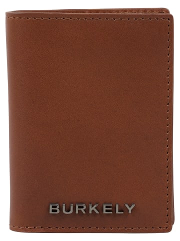 Burkely Leren portemonnee bruin - (B)8 x (H)10,5 x (D)1 cm